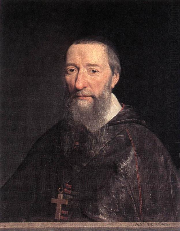 CERUTI, Giacomo Portrait of Bishop Jean-Pierre Camus ,mnk china oil painting image